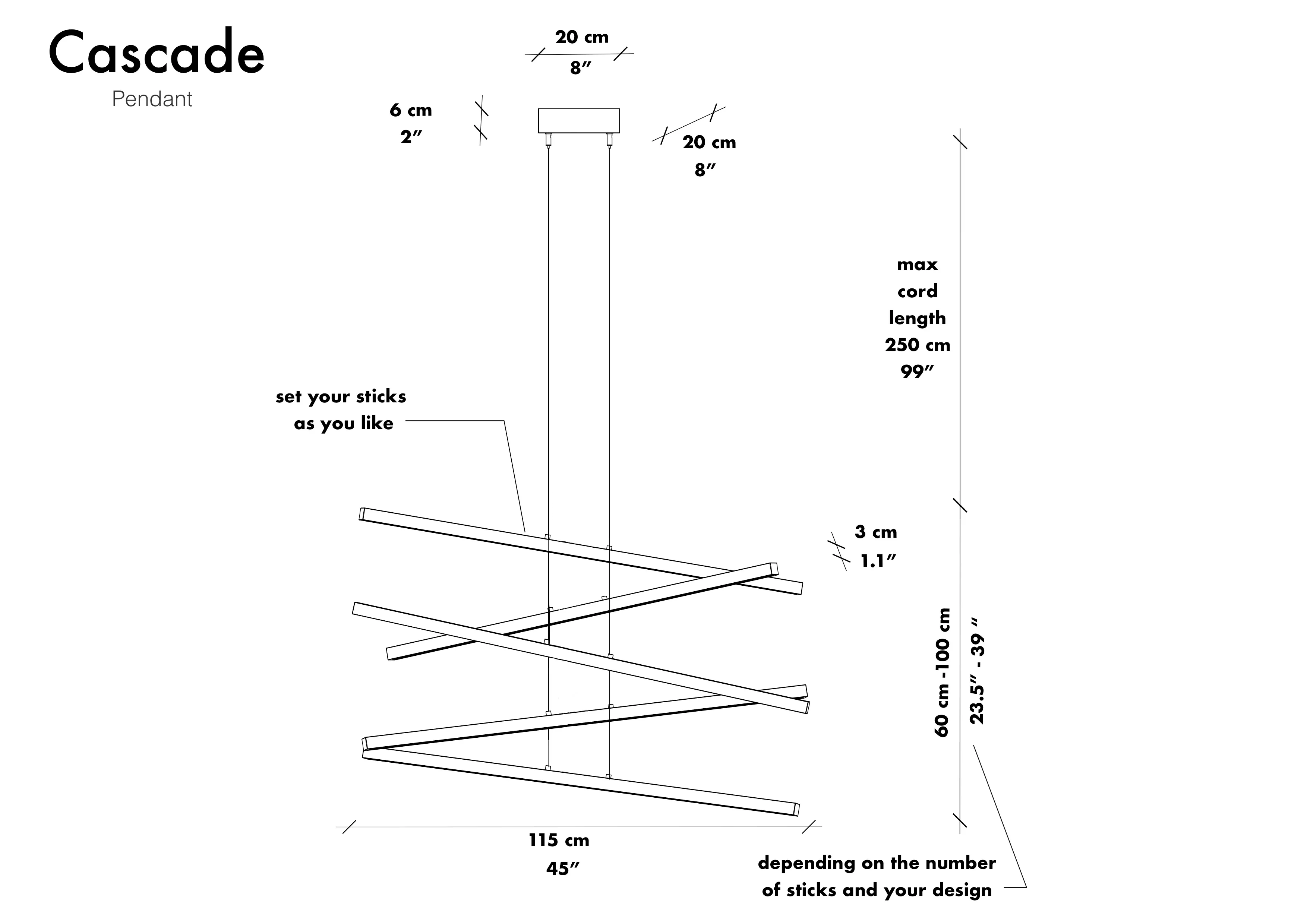 CASCADE (price for 1 stick, min order 3 pc.) - Image 10
